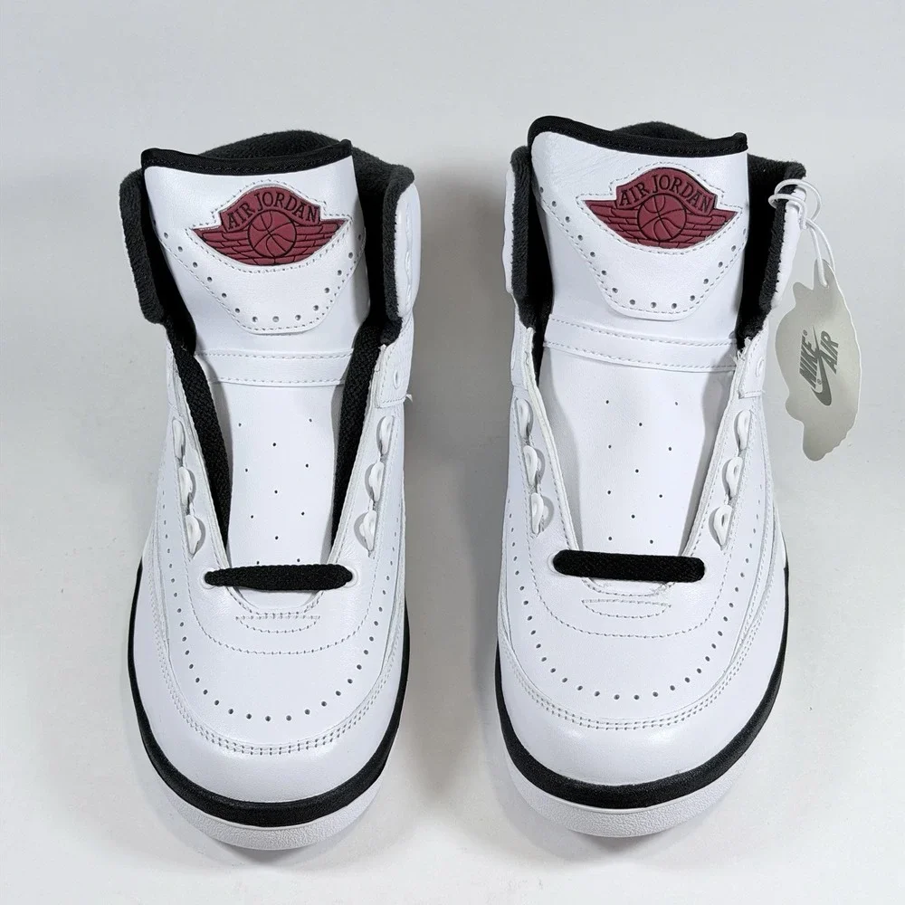 Nike‎ Size 6.5 Mens Air Jordan 2 Retro OG Chicago (2022) DX2454-106 White